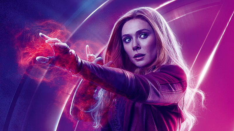 Wanda Maximoff In Avengers Infinity War Poster, wanda-maximoff, avengers-infinity-war, 2018-movies, movies, poster, HD wallpaper
