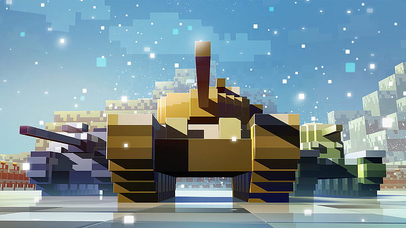 World Of Tanks Pixels, world-of-tanks, xbox-games, games, ps4, HD wallpaper