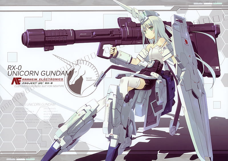 gundam anime girl