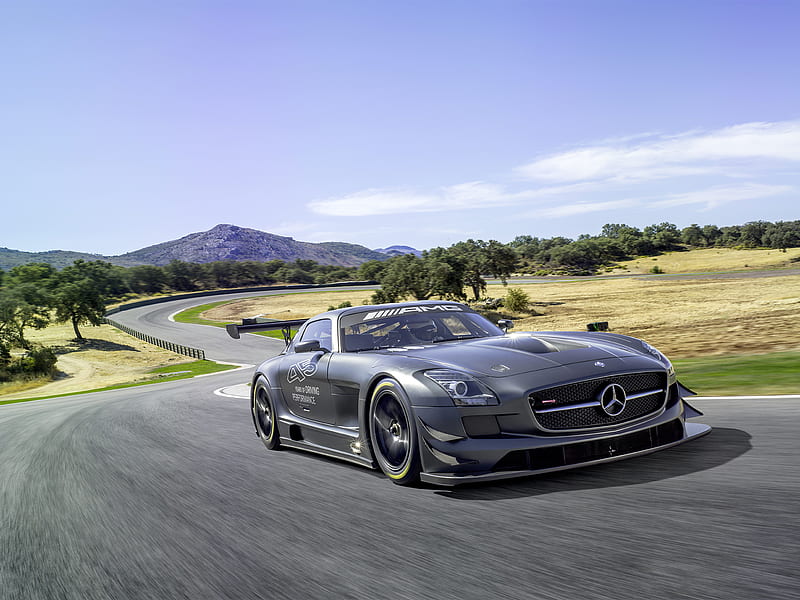 2013 Mercedes-Benz SLS AMG GT3 45th Anniversary, Coupe, V8, car, HD wallpaper