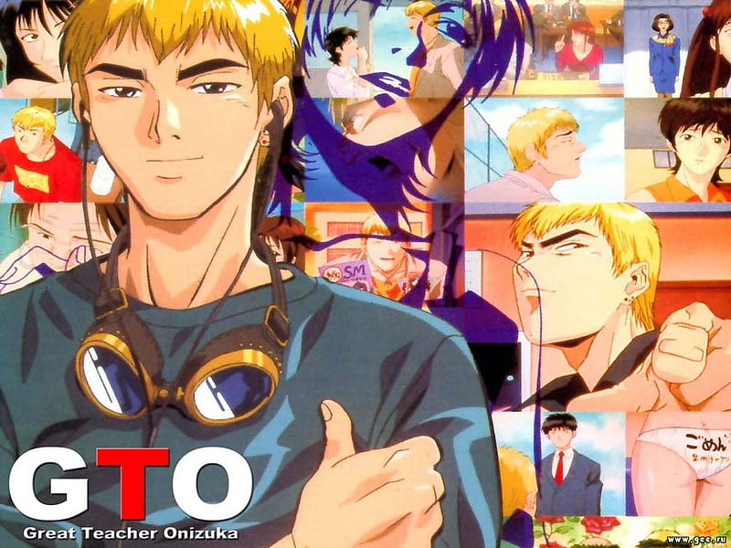 Great Teacher Onizuka, anime, onizuka, great, gto, teacher, HD wallpaper