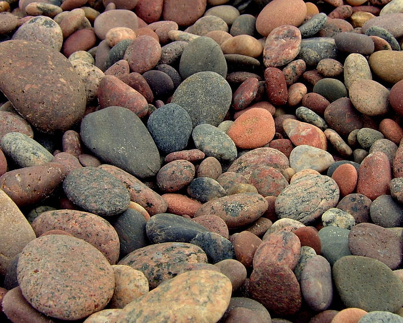 Stones, nature, pebbles, rocks, HD wallpaper