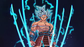 ArtStation - Goku Mastered Ultra Instinct - Dragon Ball Super FanArt