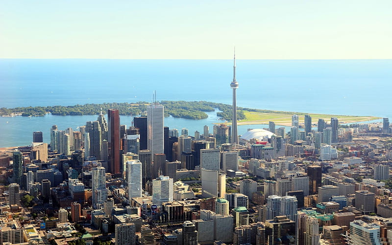 Toronto -Canada travel landscape graphy, HD wallpaper