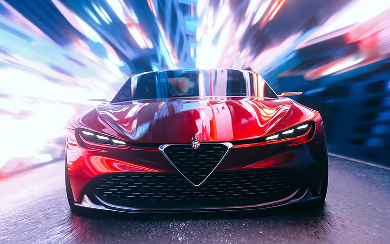 Alfa Romeo Zagato Supercar 2020 High Quality, HD wallpaper