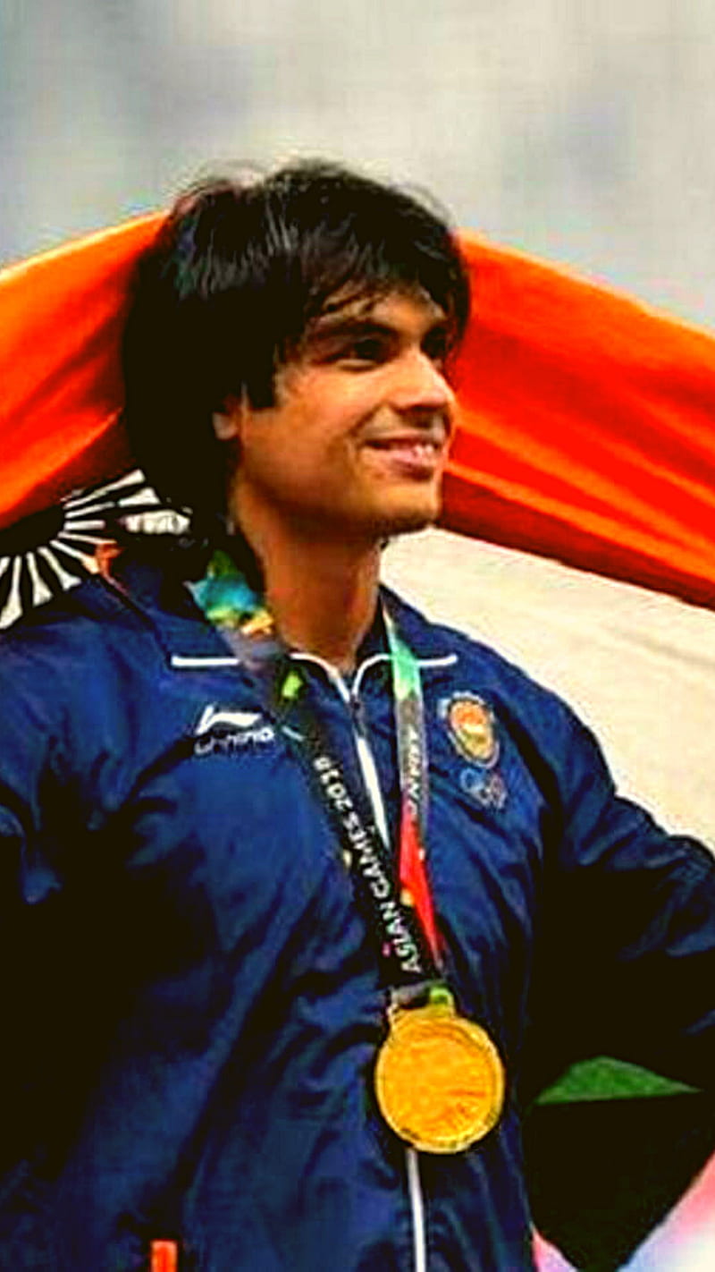neeraj chopra, sports, athlete, throw, gold medalist, olympics 2021, indian, niraj, HD phone wallpaper