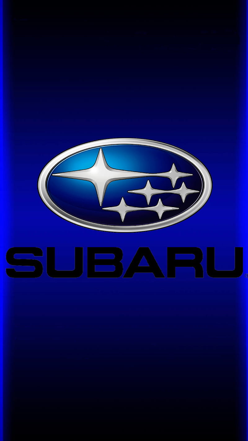 Subaru Logo, edge, HD phone wallpaper