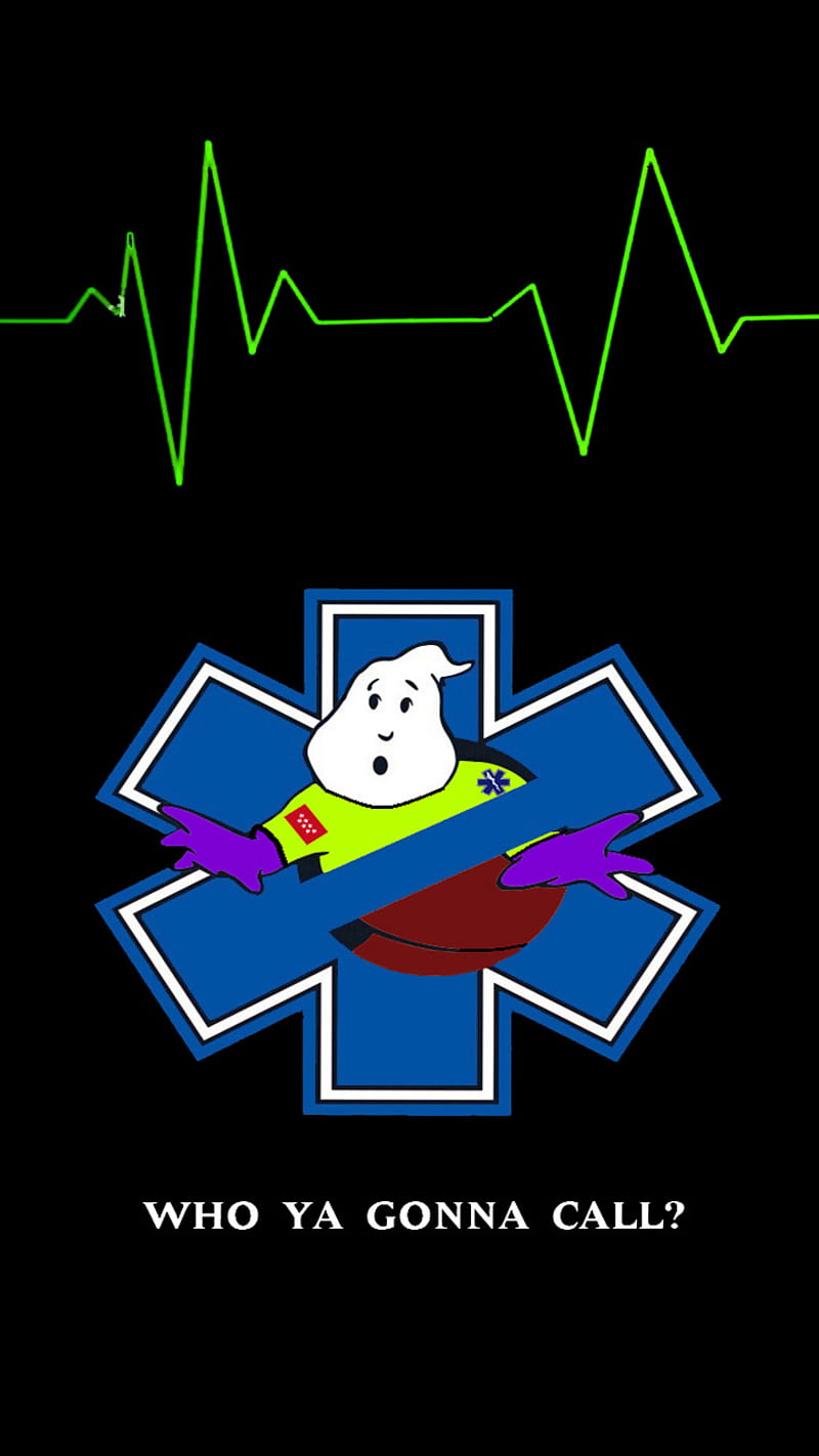 Ghostbuster EMS 3, 911, ambulance, ambulancia, ecto, ecto 1, ems, ghost, ghostbuster, tem, tes, HD phone wallpaper