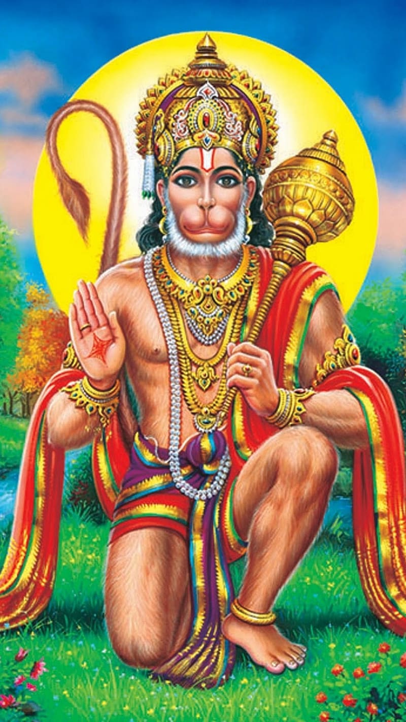 Hanuman Ji , lord hanuman, lord, god, HD phone wallpaper