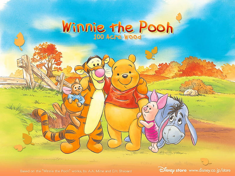 Winnie the Pooh, Disney, Winnie, Pooh Bear, Tiger, Eeyore, Pooh, Cartoon,  Piglet, HD wallpaper | Peakpx