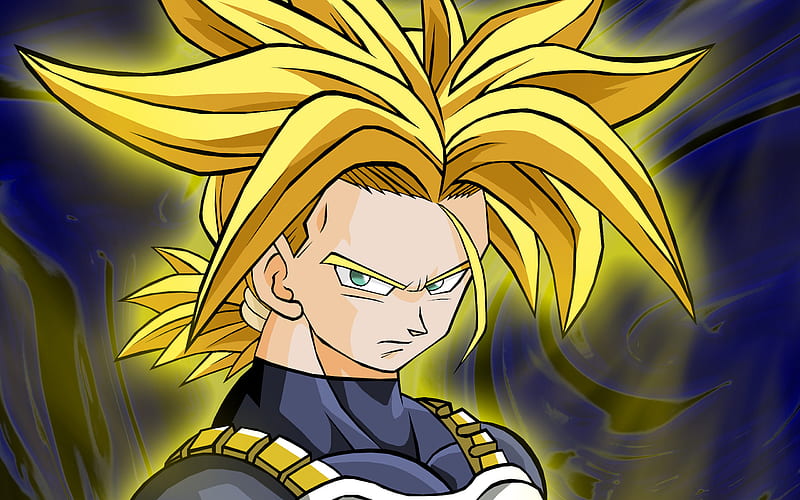 papel de parede trunks do futuro  Dragon ball gt, Dragon ball z