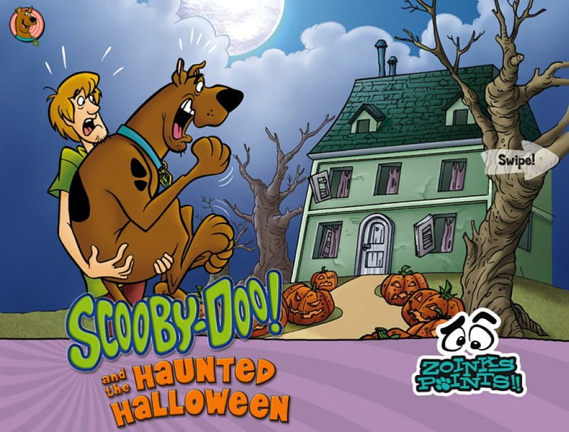 Scooby Doo Haunted Halloween, doo, haunted, halloween, scooby, HD wallpaper
