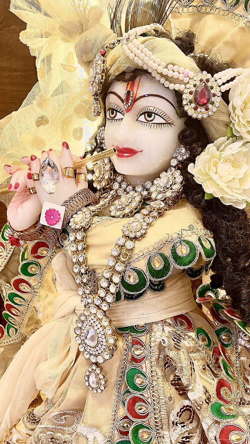 Krishna, RADHE KRISHNA, IVORY, HINDU, HARE KRISHNA, SUPREME ...