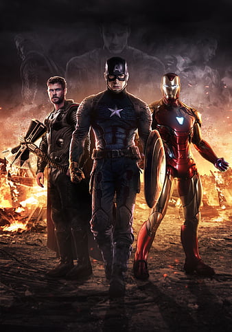 Captain America Iron Man Thor Avengers, HD phone wallpaper