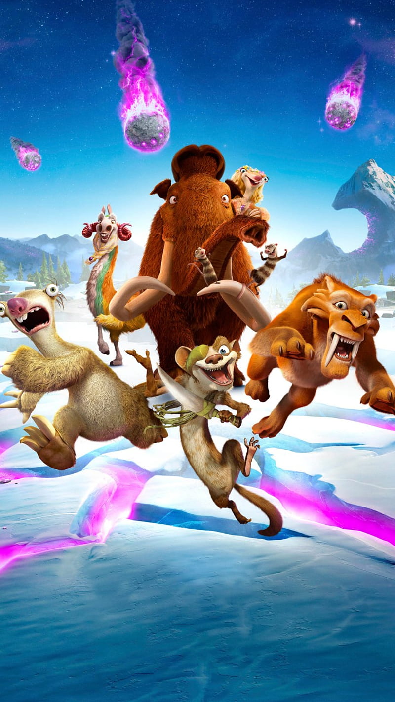 ice age collision, iceage, movie, HD phone wallpaper