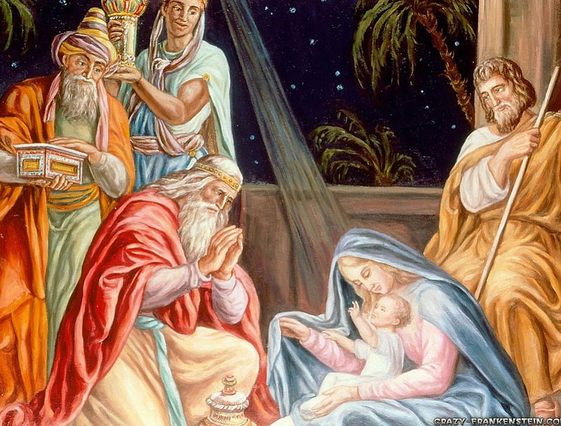 A Child Is Born, baby jesus, nativity scene, what child is this, HD wallpaper