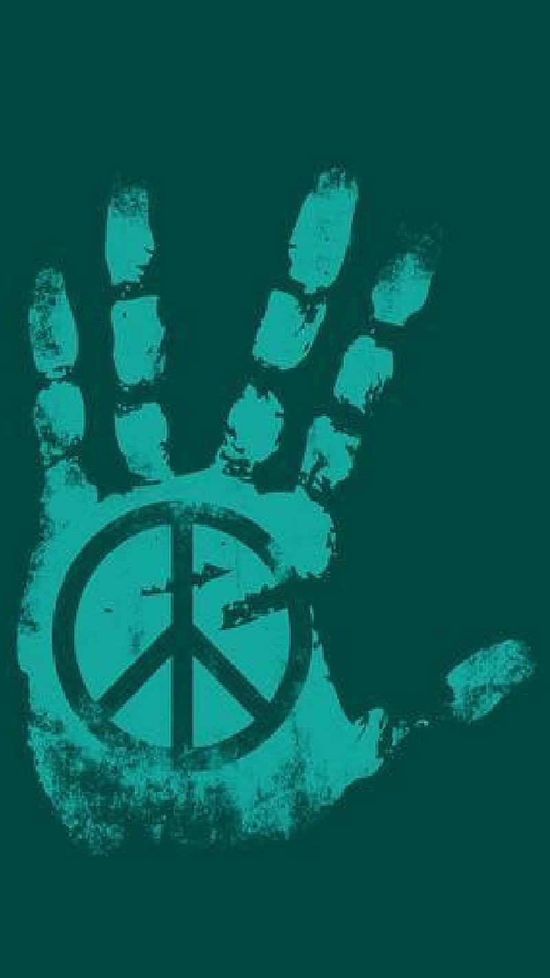 Peace, green, hand, hippie, love, music, world, HD phone wallpaper | Peakpx