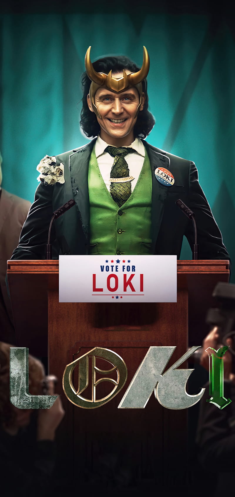 Vote Loki, voteloki, marvel, HD phone wallpaper