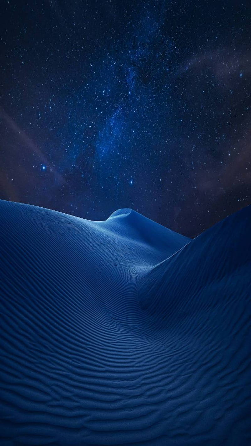 Desert at Night, HD phone wallpaper | Peakpx