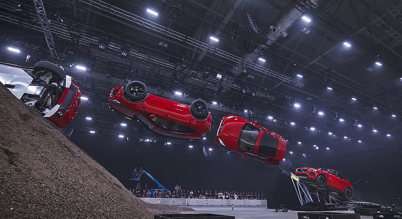 2018 Jaguar E-PACE - Guinness World Record Jump , car, HD wallpaper