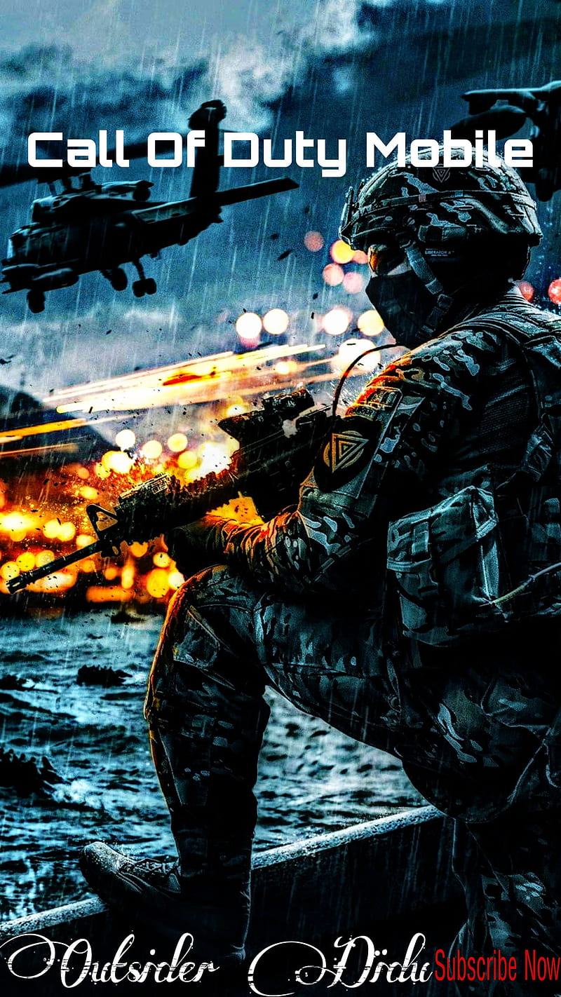 Call Of Duty Mobile, battle, battlefield, cod, cod mobile, gameplay, outsider, outsider didu, HD phone wallpaper