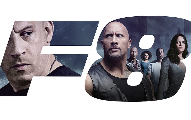 Fast 8 The Fate Of The Furious, the-fate-of-the-furious, fast-8, fast-and-furious, movies, 2017-movies, HD wallpaper