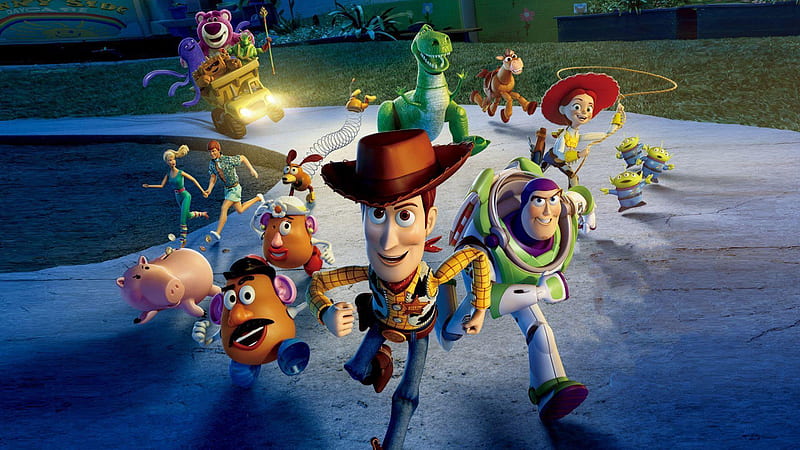 Toy Story Characters Disney, HD wallpaper