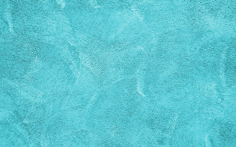 turquoise wall texture, turquoise stone background, stone texture, rough wall texture, HD wallpaper