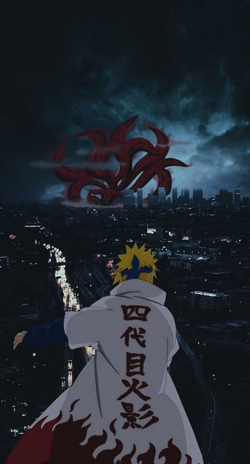 Minato, naruto, negro, Fondo de pantalla de teléfono HD | Peakpx