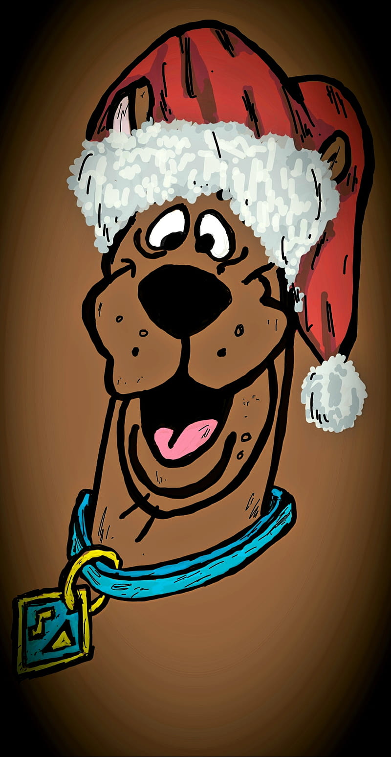 Scooby Christmas , scooby doo, HD phone wallpaper