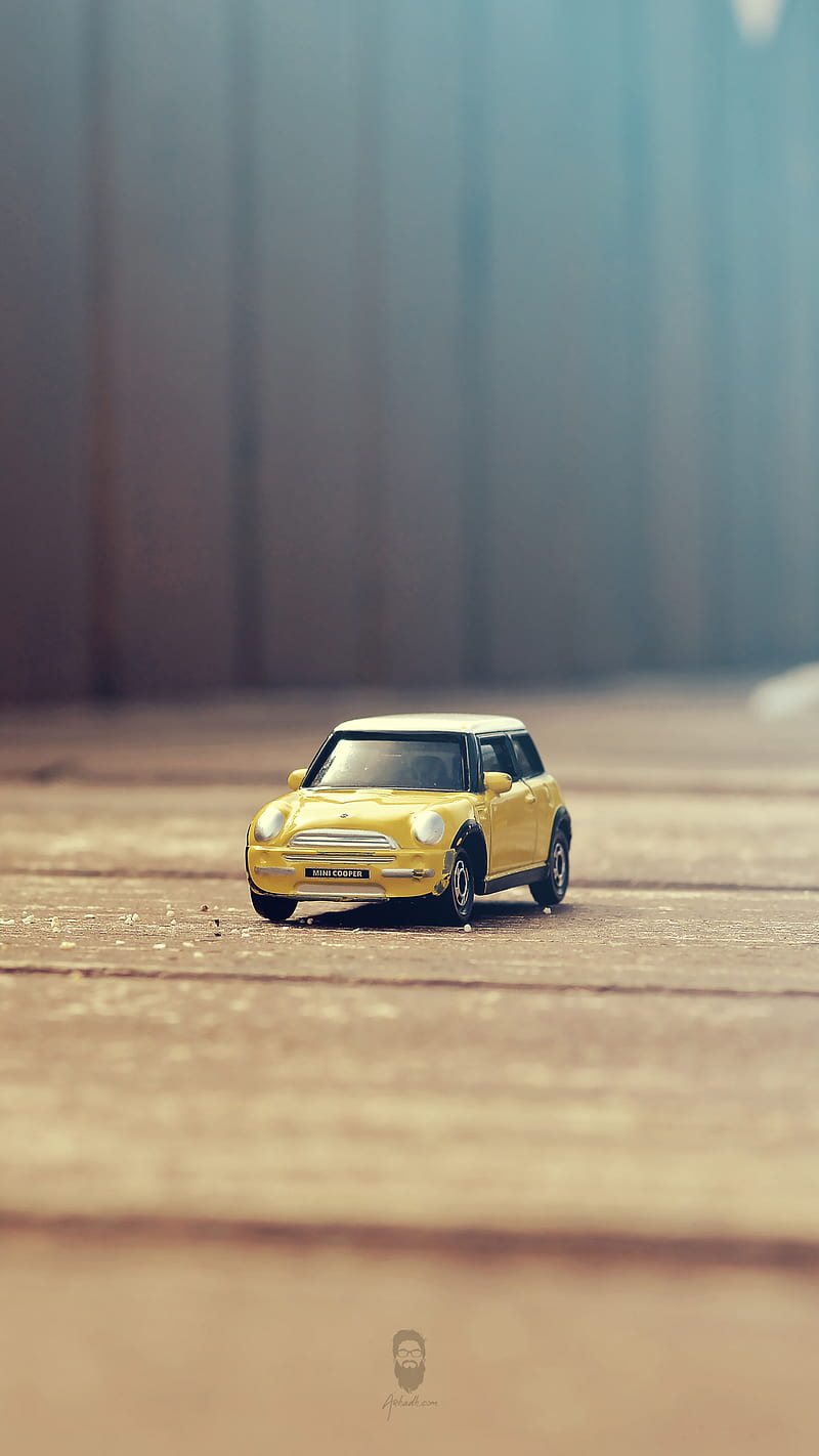 miniature minicooper, auto, beetle, dodge, drift, drifting, mustang, purple, show, tokyo, HD phone wallpaper