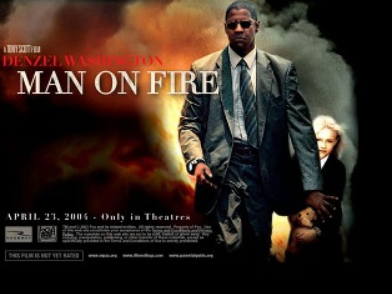 Denzel Washington Man On Fire, denzel washington movies, man on fire, Denzel Washington, HD wallpaper