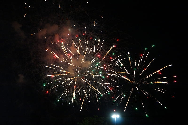 Pretty Fireworks, amazing fireworks, pyrotechnics, fireworks, HD wallpaper