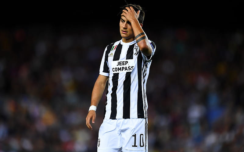 Juventus, Paulo Dybala football, match, footballers, Juve, Italy, Serie A, HD wallpaper