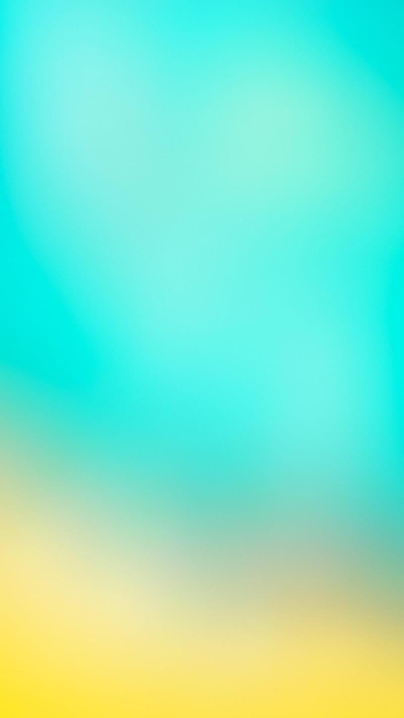 blurred, colorful, vertical, portrait display, cyan, yellow, HD phone wallpaper