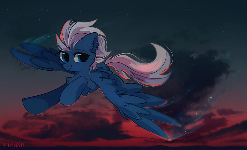 My Little Pony, My Little Pony: Friendship is Magic, Night Glider (My Little Pony), HD wallpaper