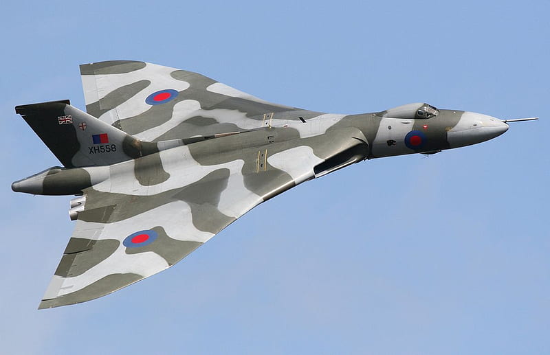 Avro Vulcan, royal air force, raf, delta winged, HD wallpaper