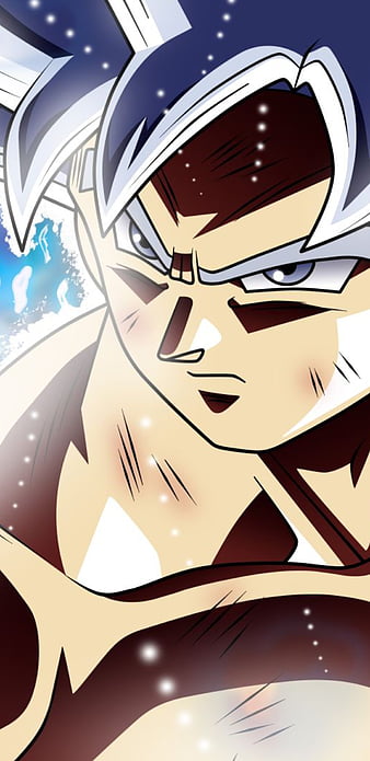 Super Saiyan Goku, anime, blue, dragonball, red, son goku, white, HD phone  wallpaper