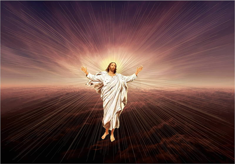 Ascension, heaven, christ, jesus, HD wallpaper