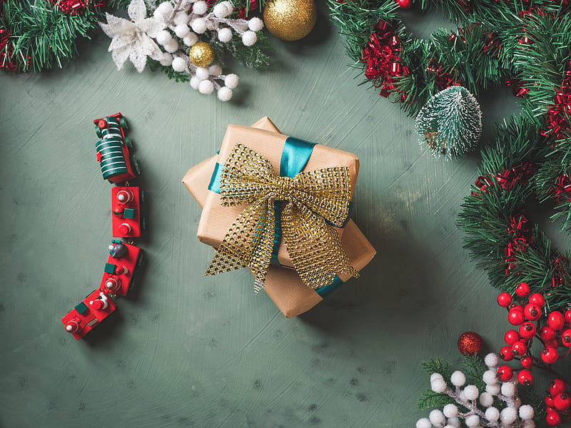 Holiday, Christmas, Christmas Ornaments, Gift, Toy, HD wallpaper