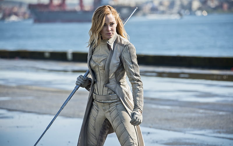 Legends of Tomorrow, 2017, Caity Lotz, Black Canary, American television series, HD wallpaper