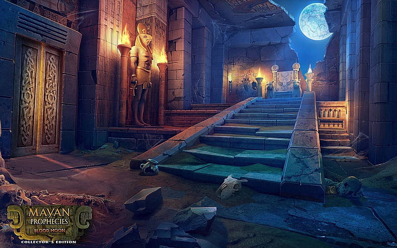 Mayan Prophecies 3 - Blood Moon07, hidden object, cool, video games, puzzle, fun, HD wallpaper