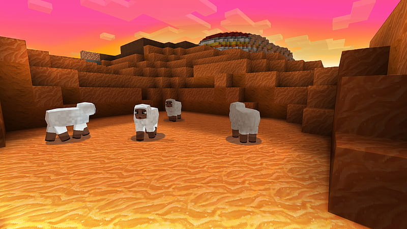 Cute White Sheep in Desert? RealmCraft - Minecraft StyleGame, gaming, playgames, mobile games, pixel games, realmcraft, sandbox, minecraft, games action, game, minecrafters, pixel art, open world game, art, 3d building games, fun, pixel, adventure, building, 3d, mobile, minecraft, HD wallpaper