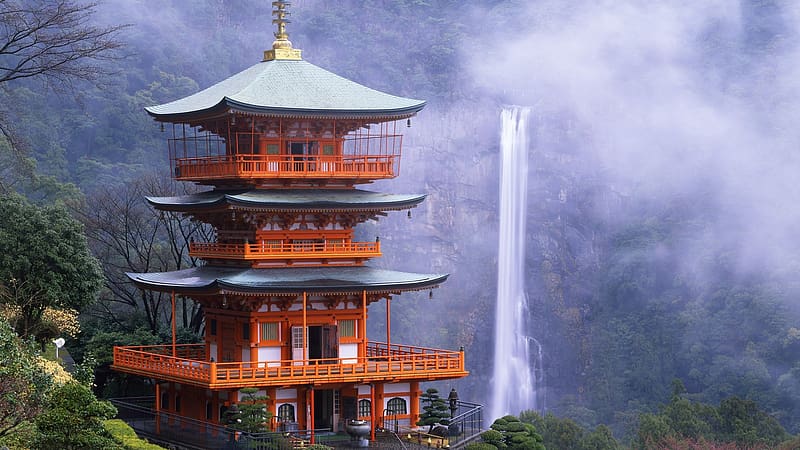 Nachi Falls - Japan, Far East, Japan, Asia, Nachi Falls, Nature graphy, HD wallpaper