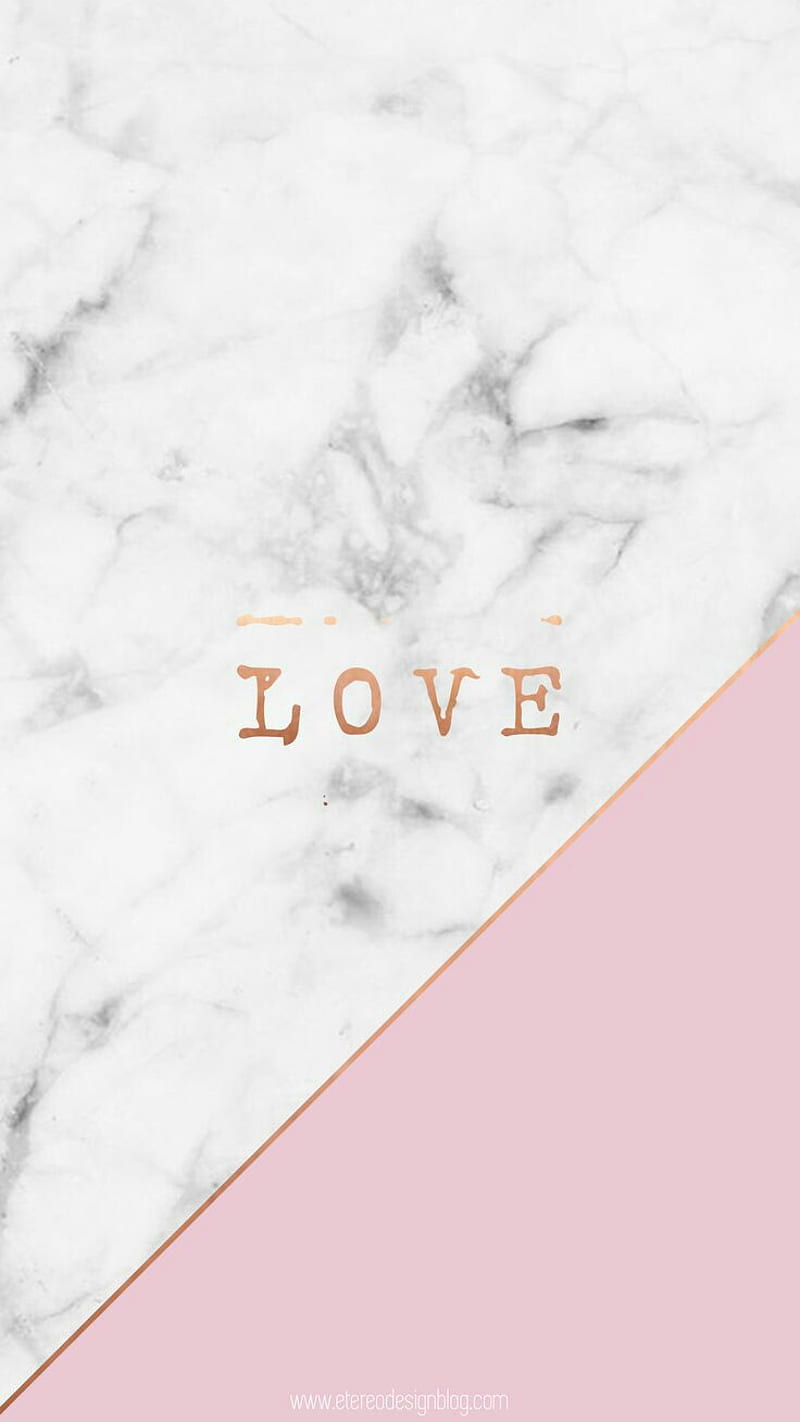 Love divided, heart, pink, white, HD phone wallpaper