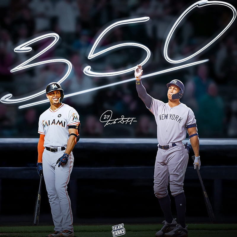 Talkin' Yanks - 350 career home runs for Giancarlo Stanton! (via / Twitter, HD phone wallpaper