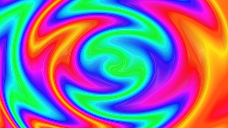 Twist Multicolors Art Trippy, HD wallpaper