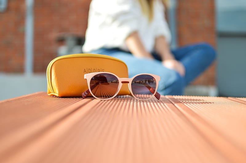 sunglasses beside a purse, HD wallpaper