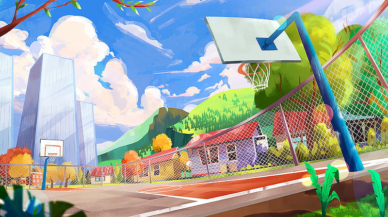 Update 138+ anime basketball court