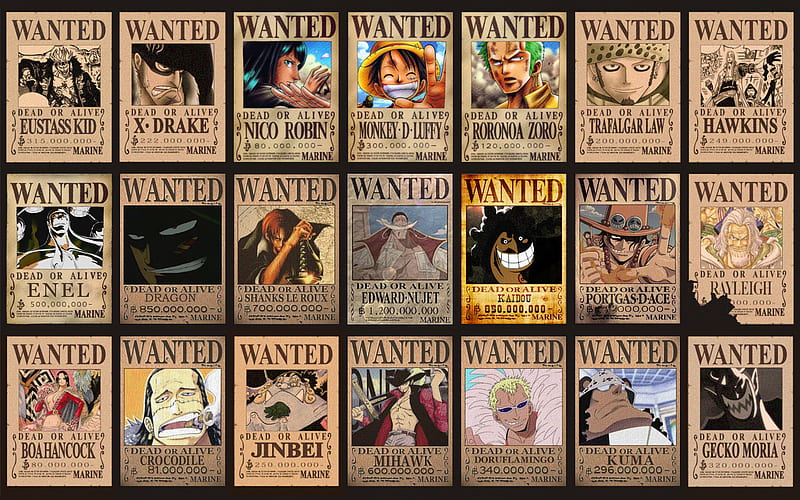 Who Has The Highest Bounty In One Piece?